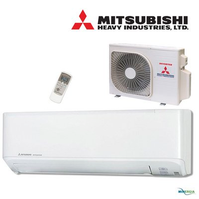 Mitsubishi Heavy DXK12Z6+DXC12Z6-W 3.5kw (12000Btu) (120M3) Inverter R32 GWP 675 (Set)
